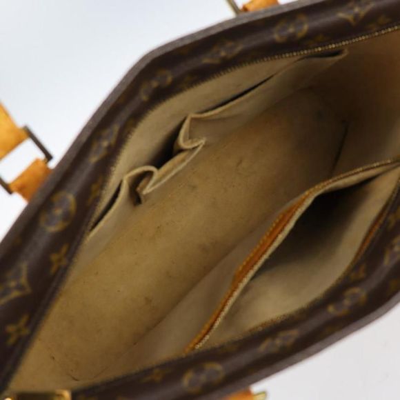 Louis Vuitton Luco Monogram Tote Bag Canvas Leather Brown - Picture 8 of 10